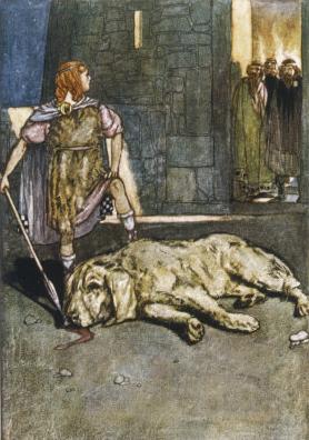 You are currently viewing How Cú Chulain Got His Name – Restitution In Irish Mythology
