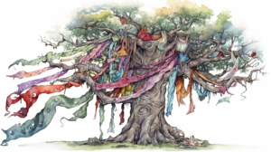 Read more about the article Centuries Beneath the Rag Tree | Discover How the Irish ‘Fairy Tree’ Still Invokes Superstition, Reverance, and Healing