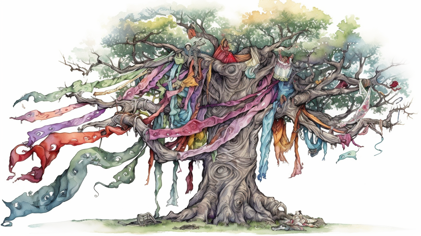 You are currently viewing Centuries Beneath the Rag Tree | Discover How the Irish ‘Fairy Tree’ Still Invokes Superstition, Reverance, and Healing