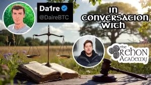 Read more about the article How Can Brehon Law Solve Today’s Problems? Irish Libertarian Perspective with X-Space host DáireBTC