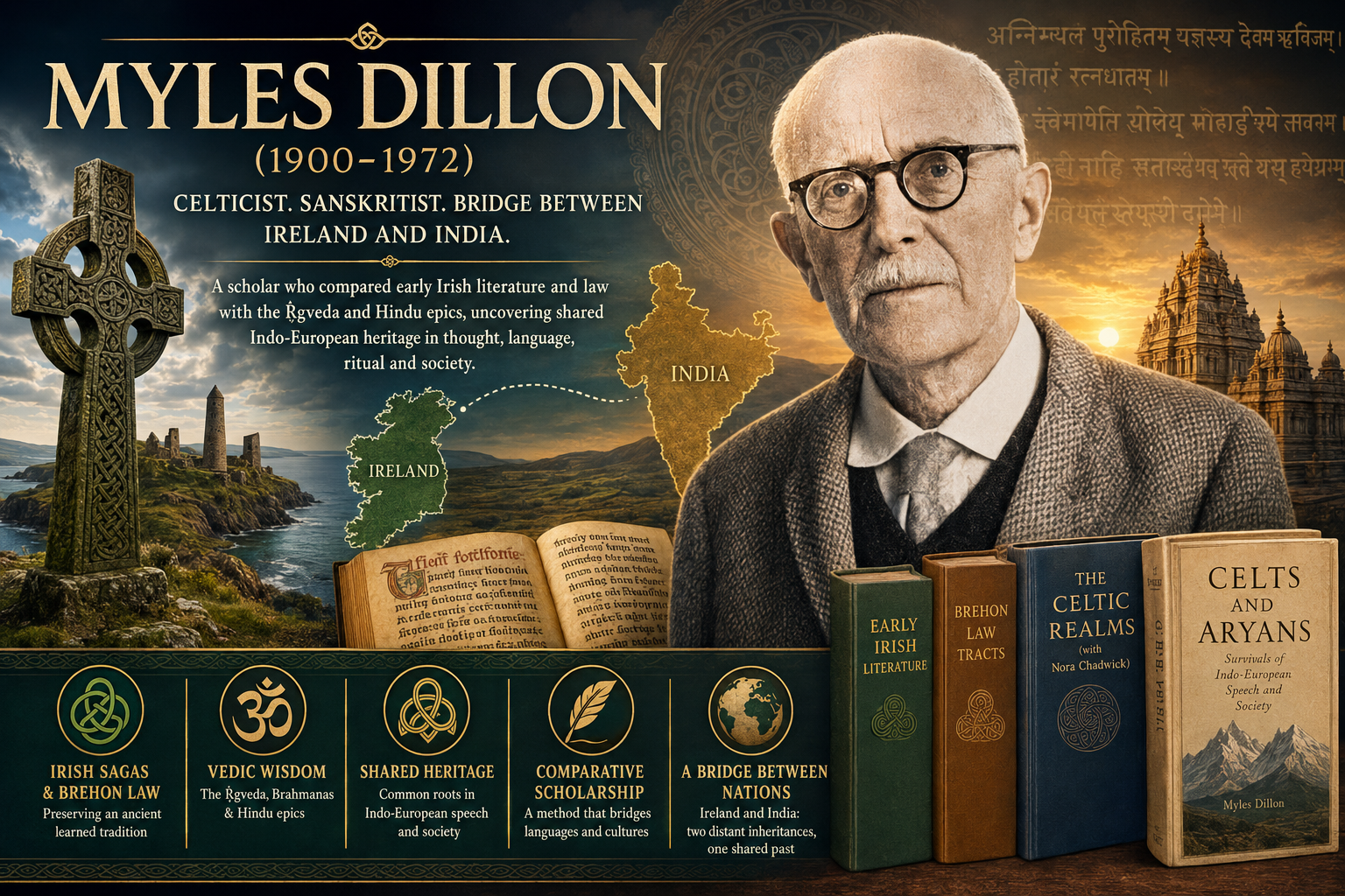 You are currently viewing Brehons, Brahmins, and an Irish Scholar who made an Incredible Connection