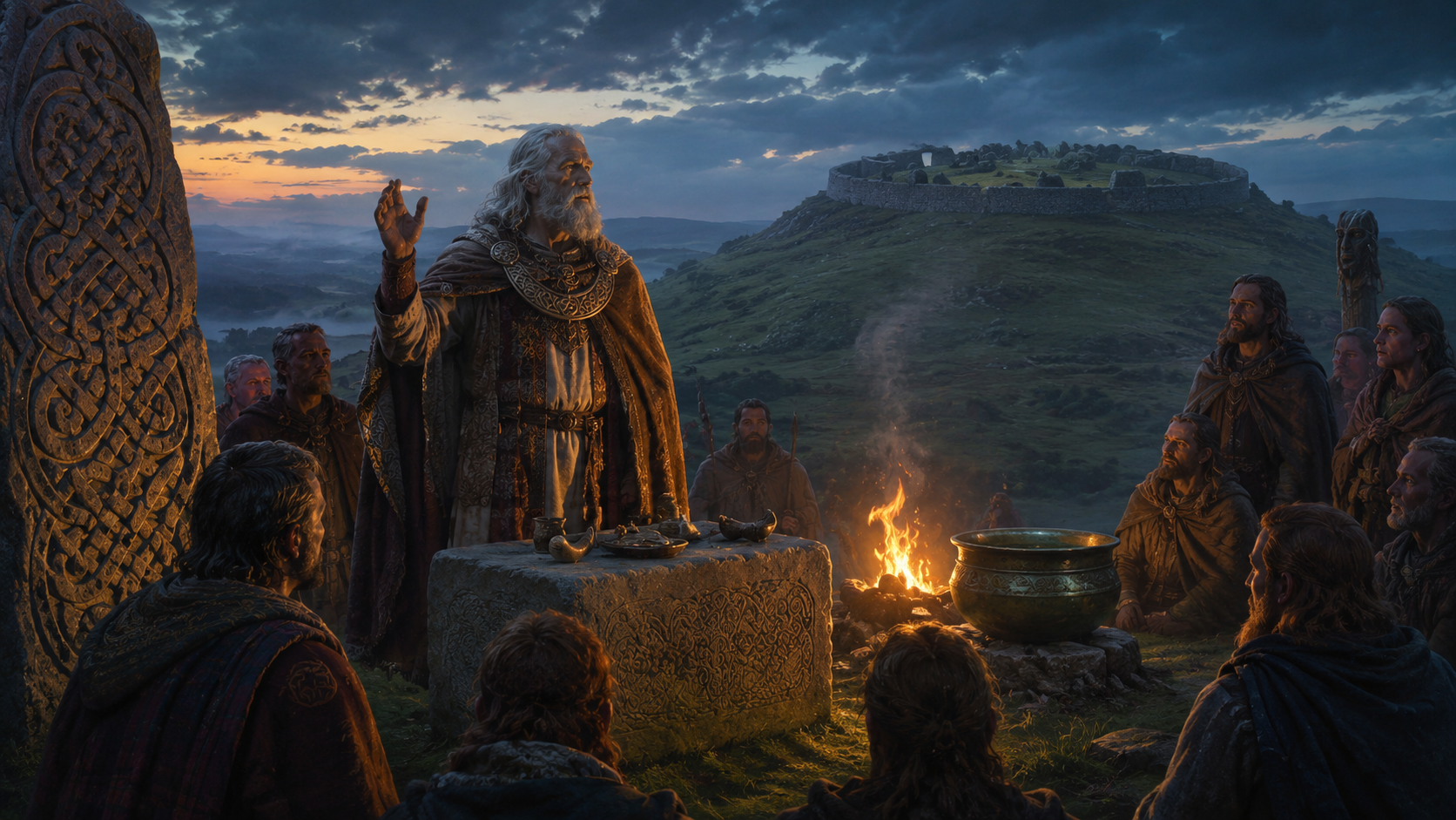 You are currently viewing Trial by Truth: The Twelve Ordeals of Brehon Law and the Testament of Morann